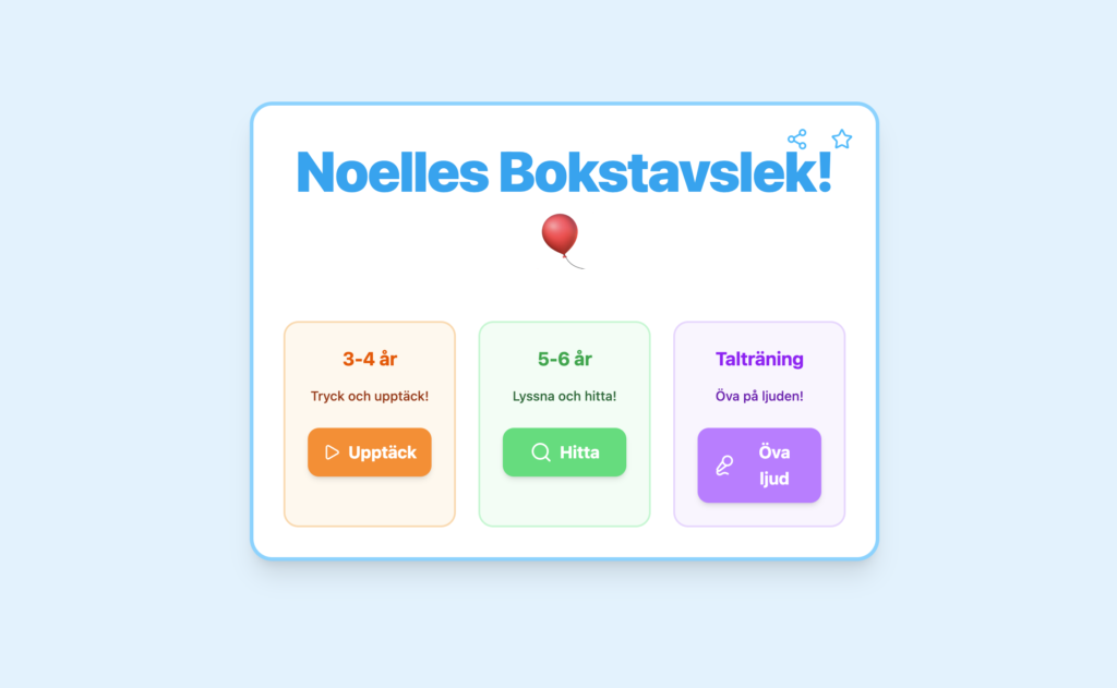 ai prototyp barnspel pedagogiska spel